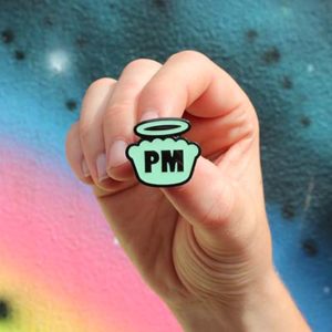 Pieminister PM Pin Badge