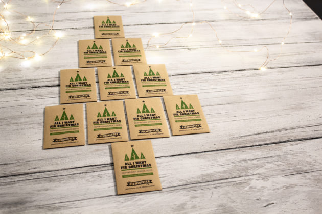 Pieminister christmas tree seeds 2019