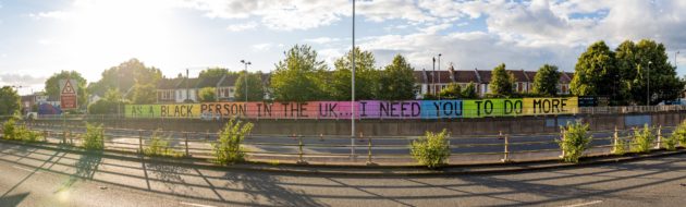 Black Lives Matter mural